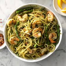 Pesto Shrimp Pasta Recipe Pesto Shrimp Shrimp Pesto Pasta Pasta Recipes