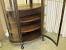 Curved Glass Antique China Cabinet