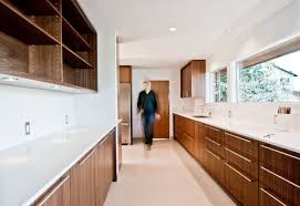Modern walnut kitchen cabinets | modern kitchen design. Mid Century Modern Walnut Kitchen Cabinets Novocom Top
