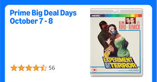 Experiment in Terror (Standard Edition): Amazon.co.uk: Glenn Ford, Lee  Remick, Stefanie Powers, Blake Edwards: DVD & Blu-ray