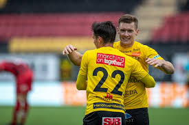 A win for one team, a win for the other team or a draw. Mjallby Aif Vann Och Tog Femte Raka Segern