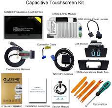 Buy 2021 Sync 2 To Sync 3 Upgrade Kit Fits For Ford Lincoln Sync3 4 Myford Touch Mft Support Carplay Customize Ui Wallpaper Including Gen Iv Apim Module Usb Hub Gps Navigation Antenna 8 Inch Online In