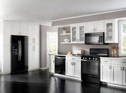 Filter, save & share beautiful kitchen with white appliances remodel pictures, designs and ideas. Kitchen White Cabinets Black Appliances Ideas