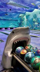 Underwater Themed Bowling Alley Bowling Bowling Alley Bowling Ball Art