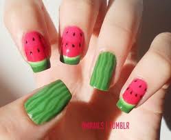 Popular Diy Crafts Pins On Pinterest Watermelon Nails Watermelon Nail Designs Watermelon Nail Art