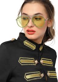 Buy ROGER THAT MAJOR GREEN AVIATOR SUNGLASSES for Women Online in India