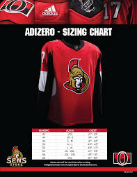 adidas hockey jersey sizing