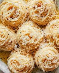 Angel Hair With Garlic Powder And Parmesan Cheese Recipe By Janey Schafer The Feedfeed Recipe In 2020 Recipes With Parmesan Cheese Food Food 52