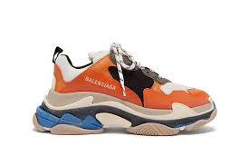 Discover geox fall winter collection 21/22 on our official website. Balenciaga Triple S Sneaker In Orange And Blue Hypebae