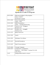 This wedding guide can be printed for the guests for their convenience. Agenda For A Party Program Templates At Allbusinesstemplates Com