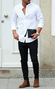 4 Must Have Casual Shirts For The Summer Mens Fashion White White Shirt Outfits Stylish Mens Outfits