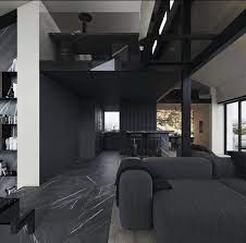 On Twitter Dream House Interior Black Modern House Black House Interior Design