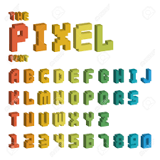 Learn the abc alphabet in a fun and easy way with this video for kids. Pixel Retro Schriftart Video Computer Spiel Design 8 Buchstaben Zahlen Glanzend Grau Stil Realistische Vektor Schriftart Abc Alphabet Isoliert Lizenzfrei Nutzbare Vektorgrafiken Clip Arts Illustrationen Image 76567242