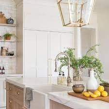 Beside the function components, a beautiful kitchen island with seating can give your. Island Farmhouse Sink Design Ideas