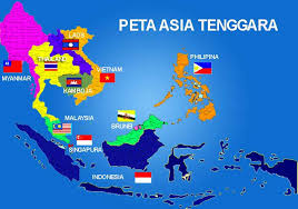 Peta jalan semenanjung malaysia =. 4 Versi Peta Asia Tenggara Lengkap Sejarah Negara Com