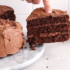 The Best Paleo Chocolate Cake With Paleo Chocolate Frosting Video Recipe Video Paleo Chocolate Cake Paleo Chocolate Chocolate Frosting