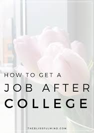 Finding a job after college can be very challenging. How I Got A Job Within A Month Of Graduation