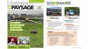 C'était dans les gènes de ces 12es rencontres de l'officine : A Lire Dans Le Numero De Novembre De Materiel Et Paysage