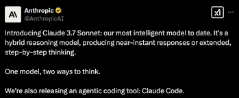 全球首个混合推理模型Claude 3.7 降世！最强编程大脑暴击DeepSeek ...