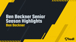 Ben Beckner Senior Season Highlights