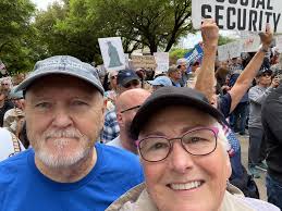 Austin, TX going hard for Hands off! 👏🏻👏🏻👏🏻🇨🇦❤️you Austin! April 5,  2025