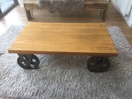 Fulton set of 2 coffee tables table small fabric. Coffee Table In Good Condition From Dunelm Sumra
