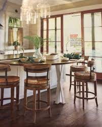 Kitchen Island With Built In Table In 2019 Kitchen Island Table Half Table Half Circle Table