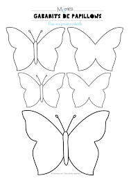 papillon a imprimer gabarit en papier coloriage de chien simple