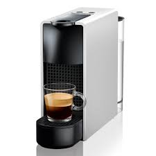 Sleek, compact design made this a perfect fit for coffee drinkers with smaller kitchen benchtops. Nespresso Essenza 1450w Mini Automatic Espresso Machine Yuppiechef