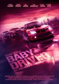 Can you drive the red car and steer it to left and right and avoid crashing into obstacles? Artstation Baby Driver Fanart Poster Eugenio Garcia Villarreal