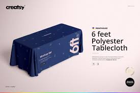 Their realistic paper texture makes you feel like your eyes are touching the surface from the first sight. 6ft Polyester Tablecloth Mockup Set Creative Photoshop Templates Creative Market