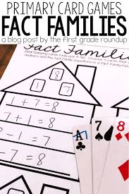 Maybe you would like to learn more about one of these? Fact Family Math Card Game Firstgraderoundup