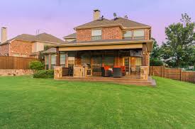For instance, if you want to have lighting on the ceiling, you should choose between pergolas and gazebos. Patio Cover And Outdoor Kitchen In Mckinney Texas Custom Patios
