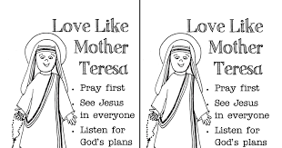 Mother Teresa Student Prayer Cards Pdf Prayer For Students Mother Teresa Teresa