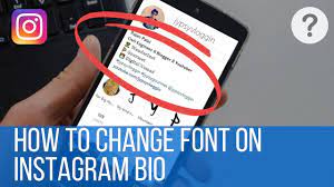 Bundles of the font shown in the box, shown in the below. How To Change Font In Instagram Bio Youtube