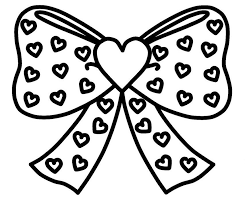 Bow coloring pages to print. Cute Bow Coloring Printable Page Coloring Pages Coloring Pages Printable Fashion Coloring Pages