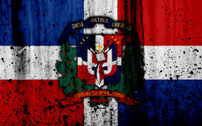 Download Wallpapers Dominican Republic Flag 4k Grunge North America National Symbols Dominican Republic Coat Of Arms Dominican Republic National Emblem B Wallpaper Dominican Republic Flag Powerful Art