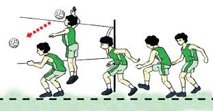 Menurut arifin saddoen, permainan bola voli merupakan kombinasi dari permainan bola basket, baseball, dan handball. Pengertian Dan Gerak Dasar Smash Pada Permainan Bola Voli Teknik Dasar Olahraga