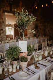 Rose Gold Sequin Bridesmaid Dresses Tuscan Vibes At Pentney Abbey Rock My Wedding Herb Wedding Tree Wedding Centerpieces Tree Centrepiece Wedding