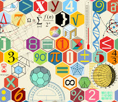 Colorful Fabrics Digitally Printed By Spoonflower Math In Color Math Wallpaper Math Art Math Poster
