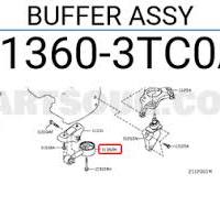 11360JN31A Nissan TORQ ROD ASSY,R