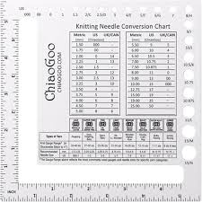 If it's a garment, you want to match the gauge, and depending on your tension, you may need to change needle sizes. Chiaogoo Square Gauge Vintage Purls