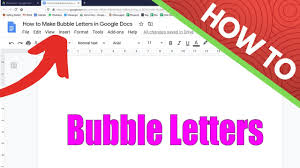 Generate aesthetic fonts and aesthetic emoji with our free tool aesthetic text generator. How To Make Bubble Letters In Google Docs Youtube