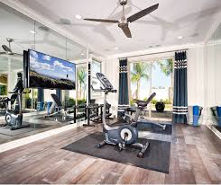 how to design an exercise room home
