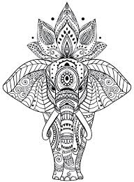 Scho Ne Bilder Zum Nachmalen Mandala Zeichnen Elefant Mit Lotus Am Ru Cken Geometrische Motive In 2020 Elephant Coloring Page Mandala Coloring Pages Mandala Coloring