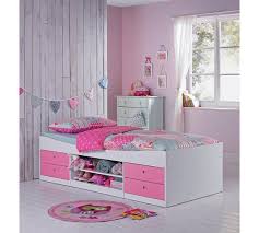 Buy Home Malibu Cabin Bed Frame Pink On White At Argos Co Uk Visit Argos Co Uk To Shop Online For Children S White Cabin Childrens Beds Childrens Furniture