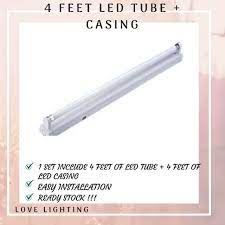 * led ceiling light c/w remote control. 1set 4ft Led T8 Tube 4ft Casing Lampu Panjang Lampu Kalimantan Shopee Malaysia