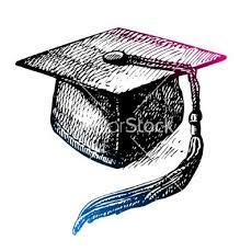 Hand Drawn Back To School Sketch Graduation Cap Vector By Pimonova On Vectorstock How To Draw Hands Cap Drawing Back To School