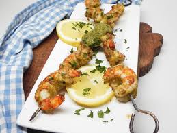 I always make marinated shrimp for the holidays, but i put button mushrooms in it instead of the artichokes. Grilled Garlic And Herb Shrimp Recipe Allrecipes