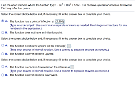 Solved Find The Open Intervals Where The Function F X Eq Chegg Com Difference between 16 and 25 is 9.